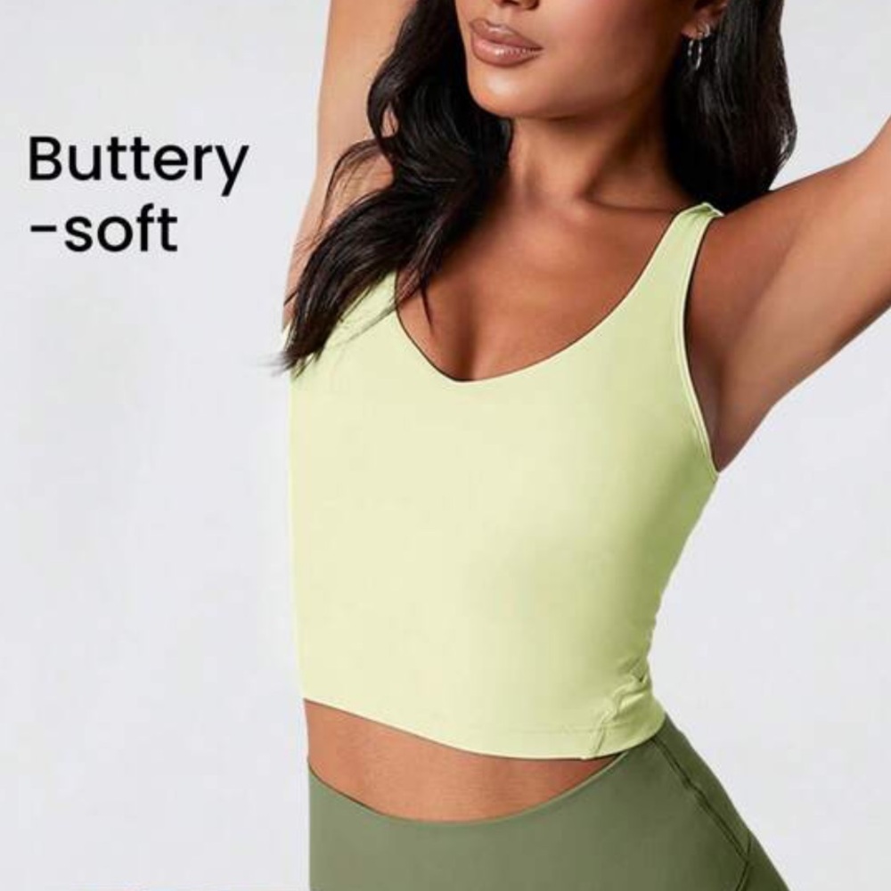 3/$40❗️Lime Green active tank top